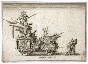 Combat a la barriere. Kaiverrus Vaunut. Meaume 490-503 ... (kaiverrus) tekijältä Jacques Callot