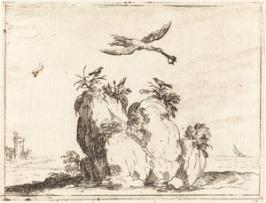 Nosturi lentävät tekijältä Jacques Callot