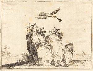 Nosturi lentävät tekijältä Jacques Callot