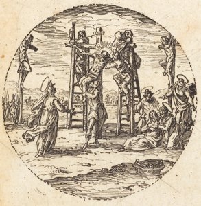 Laskeutuminen ristiltä tekijältä Jacques Callot