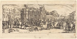 Luostarin tuhoaminen tekijältä Jacques Callot