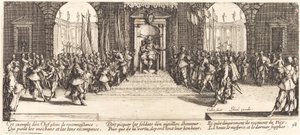 Palkintojen jako tekijältä Jacques Callot