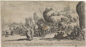 Punaisenmeren ylitys tekijältä Jacques Callot