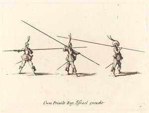 Poraa kallistetuilla hauilla tekijältä Jacques Callot