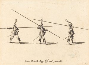 Poraa kallistetuilla hauilla tekijältä Jacques Callot