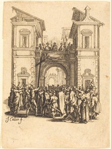 Katso Mies, c. 16241625. tekijältä Jacques Callot