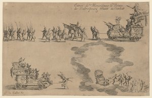 Pfalzburgin prinssin saapuminen tekijältä Jacques Callot