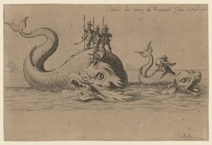 Monsieur de Vroncourtin, Tyllonin ja Marimontin saapuminen tekijältä Jacques Callot