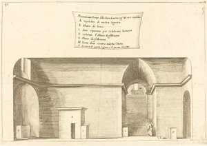 Pyhän haudan kirkon kohottaminen tekijältä Jacques Callot