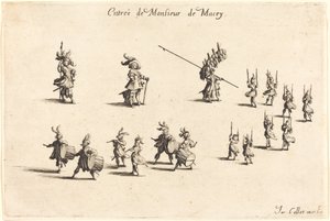 M. de Maceyn merkintä, 1627. tekijältä Jacques Callot