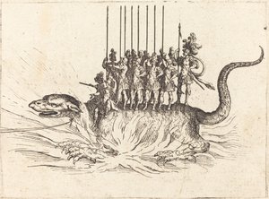 Monseigneur Henry de Lorraine, markiisi de Moy, Pirandre-nimellä tekijältä Jacques Callot