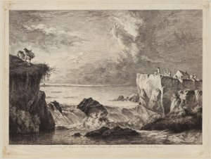 Juhla-ateria, sarjan ”Die Bohémiens” 4. sivu tekijältä Jacques Callot