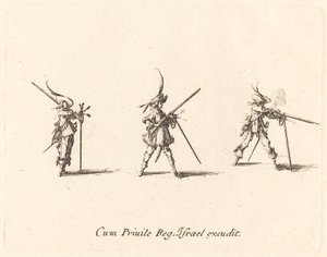 Musketin ampuminen tekijältä Jacques Callot