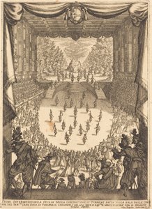 Ensimmäinen Intermezzo, 1617. tekijältä Jacques Callot