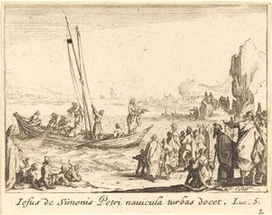 Miesten kalastaja tekijältä Jacques Callot