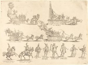 Kellukkeet ja osallistujat tekijältä Jacques Callot
