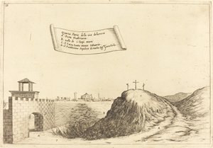 Via Dolorosan neljä osaa tekijältä Jacques Callot