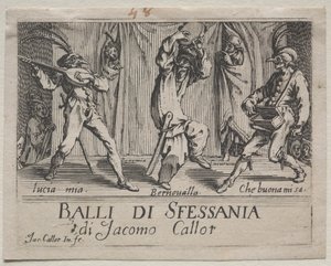 Frontespiisi tekijältä Jacques Callot