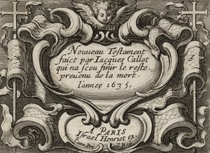 Etukappale, n. 1635 tekijältä Jacques Callot