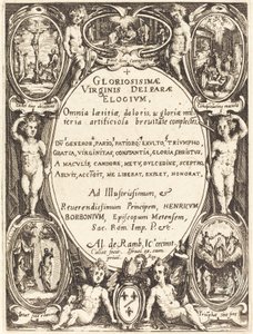 Etukappale "Gloriosissimae" tekijältä Jacques Callot