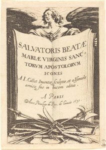 "Suurten apostolien" etulevy tekijältä Jacques Callot