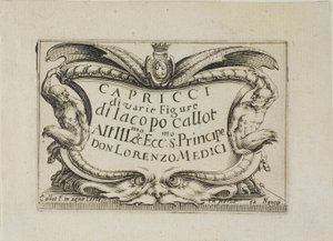 Etukuva, eri hahmojen Capriceista (The Caprices) - The Nancy Set (Nancy-sarja) tekijältä Jacques Callot