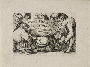 Etukappale, Varie Figure Gobbi tekijältä Jacques Callot