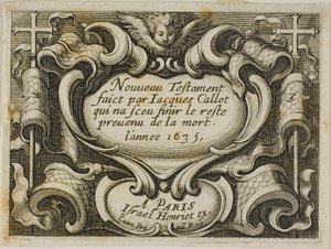 Etukappale, Uudesta testamentista tekijältä Jacques Callot