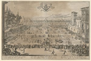 Nancyn puutarha tekijältä Jacques Callot