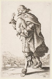 Gentleman Bowing, sarjasta "The Nobility of Lorraine" tekijältä Jacques Callot