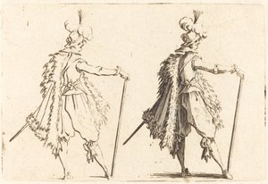 Herrasmies kepin kanssa tekijältä Jacques Callot