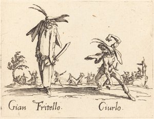 Gian Fritello ja Ciurlo tekijältä Jacques Callot