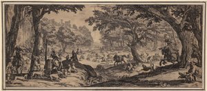 Suuri metsästys tekijältä Jacques Callot