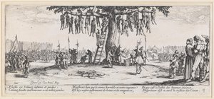 Hirttäminen tekijältä Jacques Callot