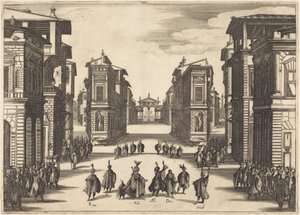 Il Solimano, IV näytös tekijältä Jacques Callot