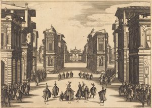 "Il Solimano", IV näytös tekijältä Jacques Callot