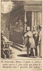 Innocent VIII, 1619. tekijältä Jacques Callot
