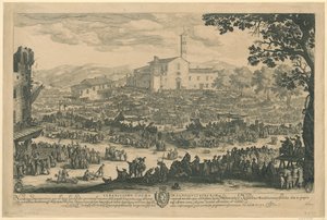 Imprunetan markkinat [firenzeläinen versio] tekijältä Jacques Callot