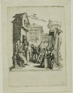 Jeesus ennen Kaifasta, pienestä kärsimyksestä tekijältä Jacques Callot