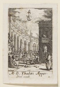 Apostoli Juudas (apostoli Taddeus) tekijältä Jacques Callot