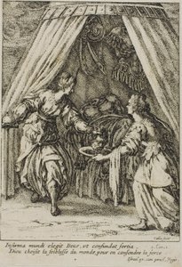 Judith ja Holofernesin pää tekijältä Jacques Callot