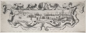 Joukkojen laskeutuminen. tekijältä Jacques Callot