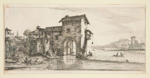 Vesimylly, sarjasta Maisemia Giovanni de