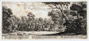 Sodan kurjuudet ja onnettomuudet ... (kaiverrus) tekijältä Jacques Callot