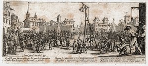 Sodan kurjuudet ja onnettomuudet ... (kaiverrus) tekijältä Jacques Callot