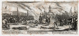 Sodan kurjuudet ja onnettomuudet ... (kaiverrus) tekijältä Jacques Callot