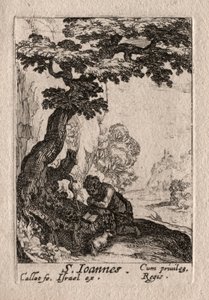 Katuneet: Pyhä Johannes Kastaja. tekijältä Jacques Callot