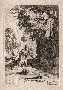 Katuneet: St. Jerome tekijältä Jacques Callot