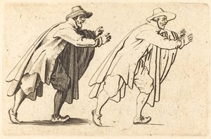 Mies Liikkuu äkillisesti tekijältä Jacques Callot