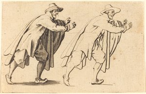 Mies Liikkuu äkillisesti tekijältä Jacques Callot